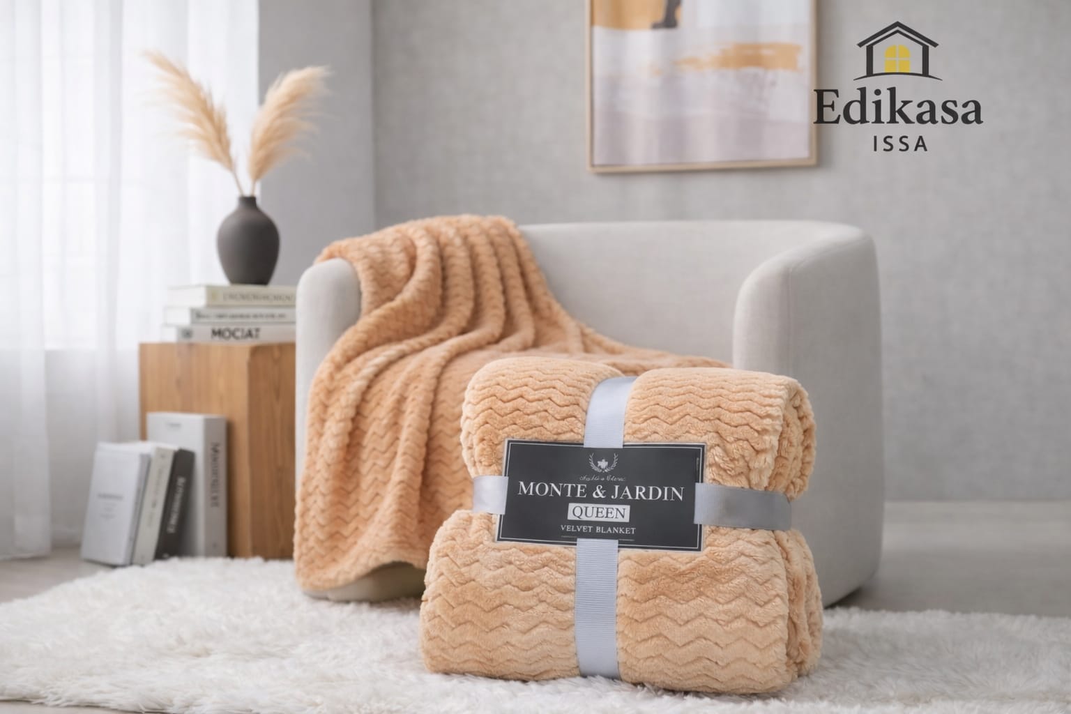 Cobija ovejera naranja