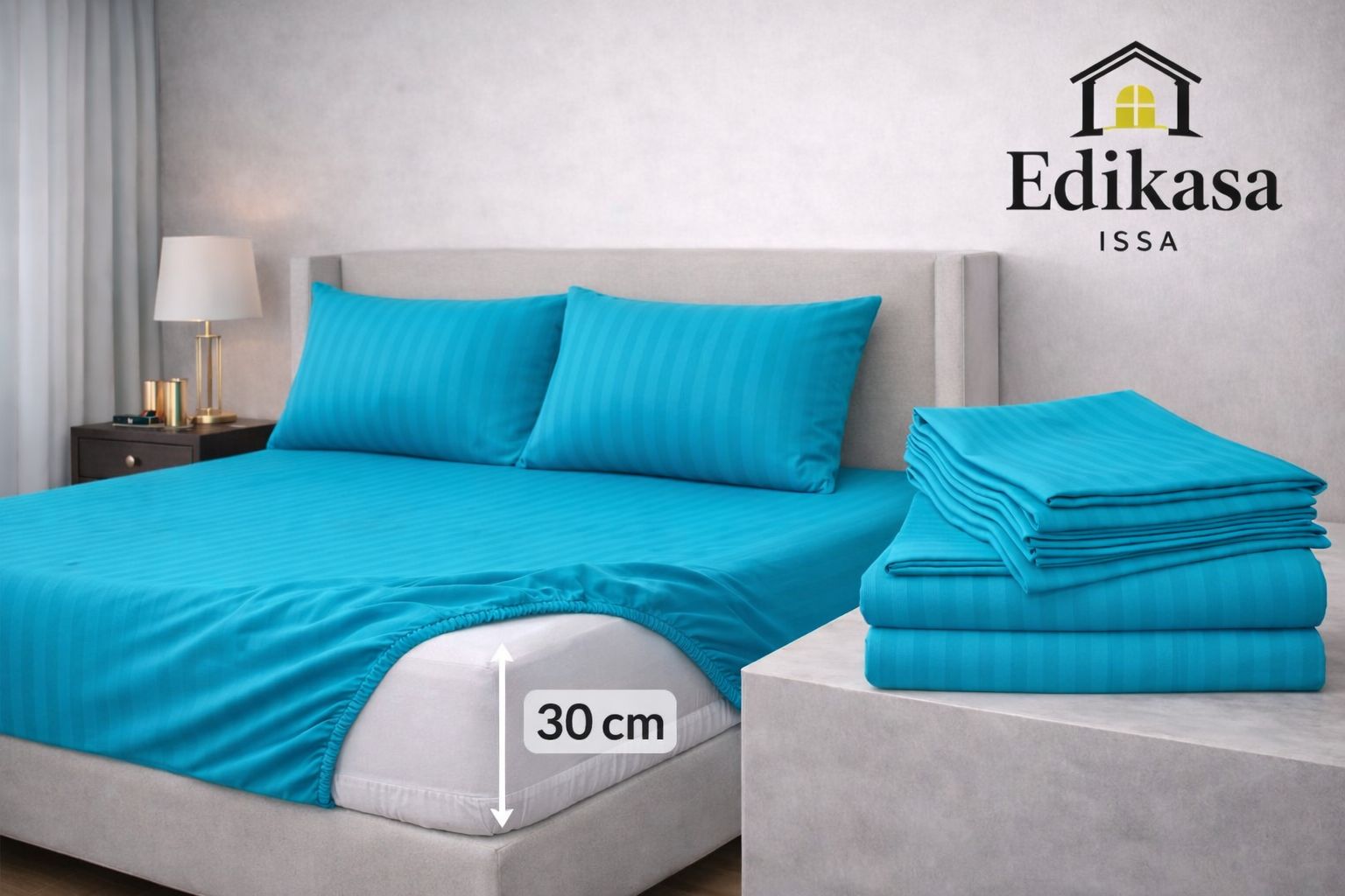 Sábanas Deluxe Agua Marina